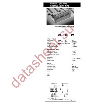 EDZ1100/10 datasheet  